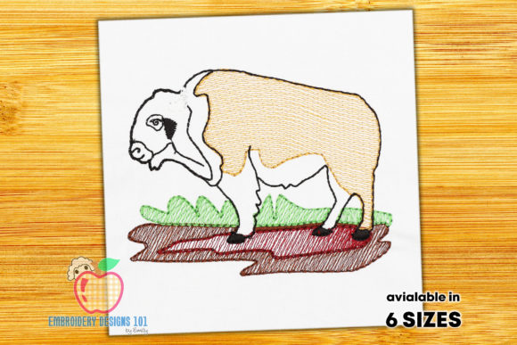 Buffalo Grazing in Field Quick Stitch Review