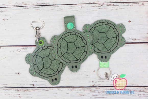 Cartoon Tortoise ITH Snaptab Keyfob Review