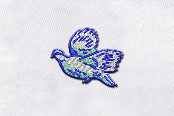Colorful Flying Bird Design Review