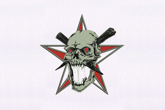 Drooling Skull Embroidery Review