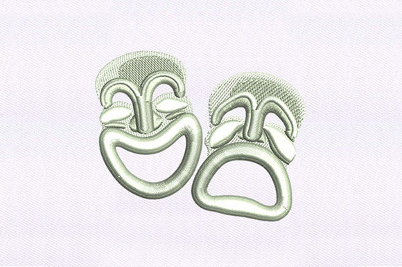 Ecstatic Theatre Masks Embroidery Review