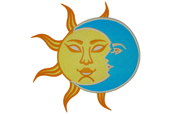 Moon and Sun Embroidery Design Review