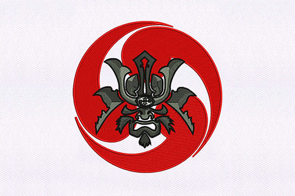 Ronin Samurai Mask Embroidery Review
