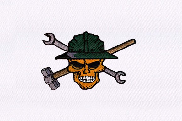 Skull with Tools Embroidery Design Review
