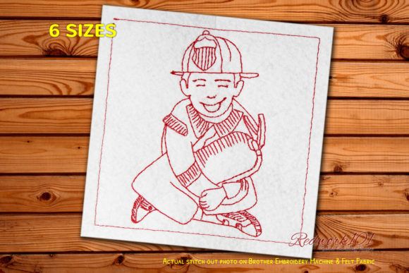 Smiling Fire Fighter Bluework Review