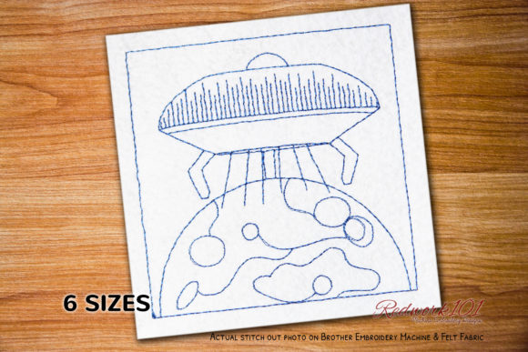 Space Station Embroidery Review for Apparel Projects