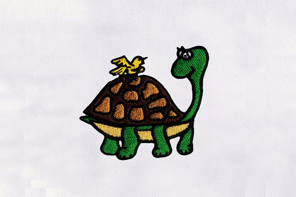 Turtle and a Bird Design Review for Sweatshirts