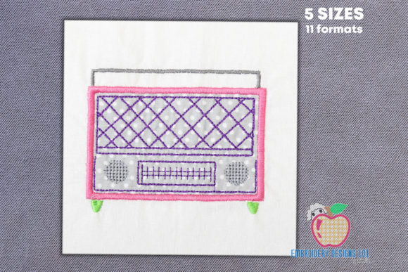 Vintage Radio Applique Review